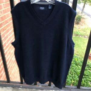 Chaps Men Navy Vest